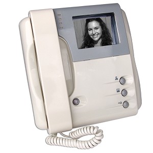 Black & White 4" CRT Video Intercom Door Bell System
